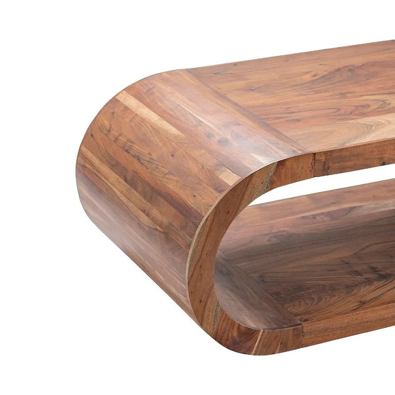 Table basse en manguier