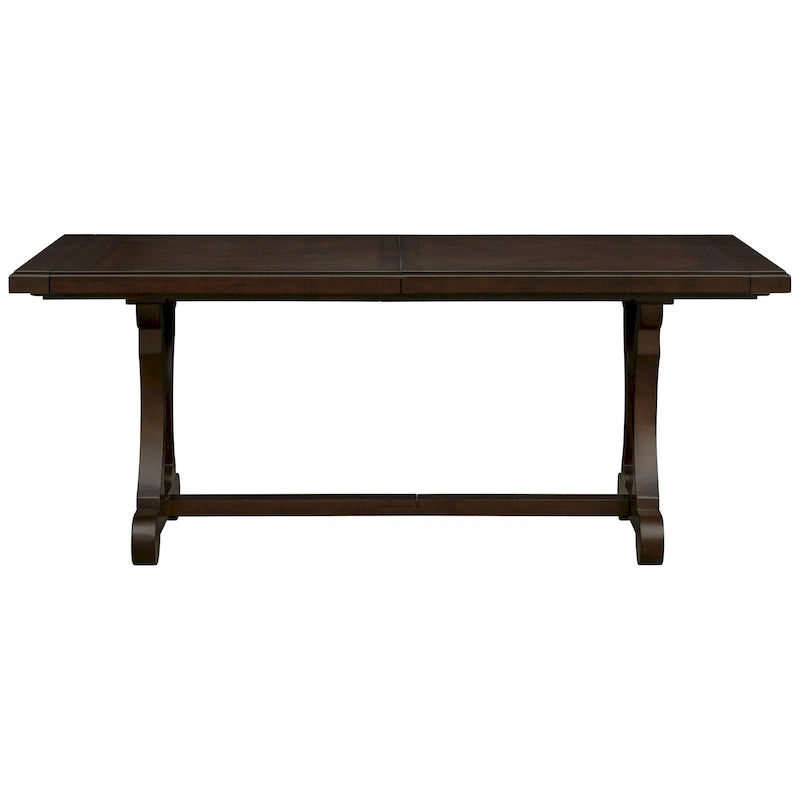 Table de salle à manger rectangulaire extensible