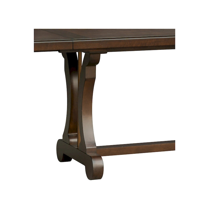 Table de salle à manger rectangulaire extensible