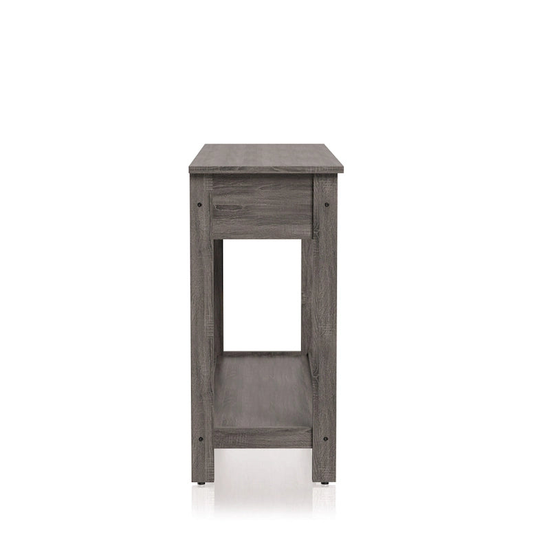 Table basse monoplateau en bois de 43 pouces