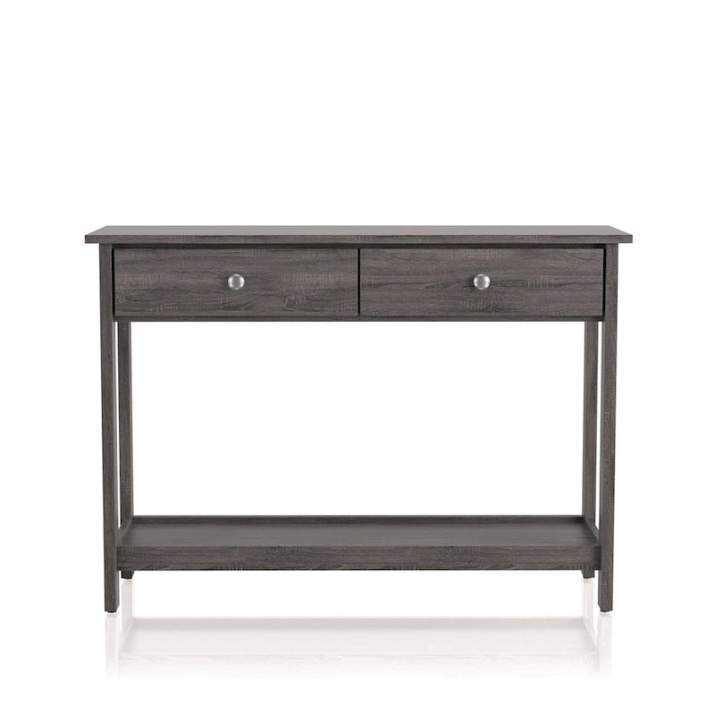 Table basse monoplateau en bois de 43 pouces