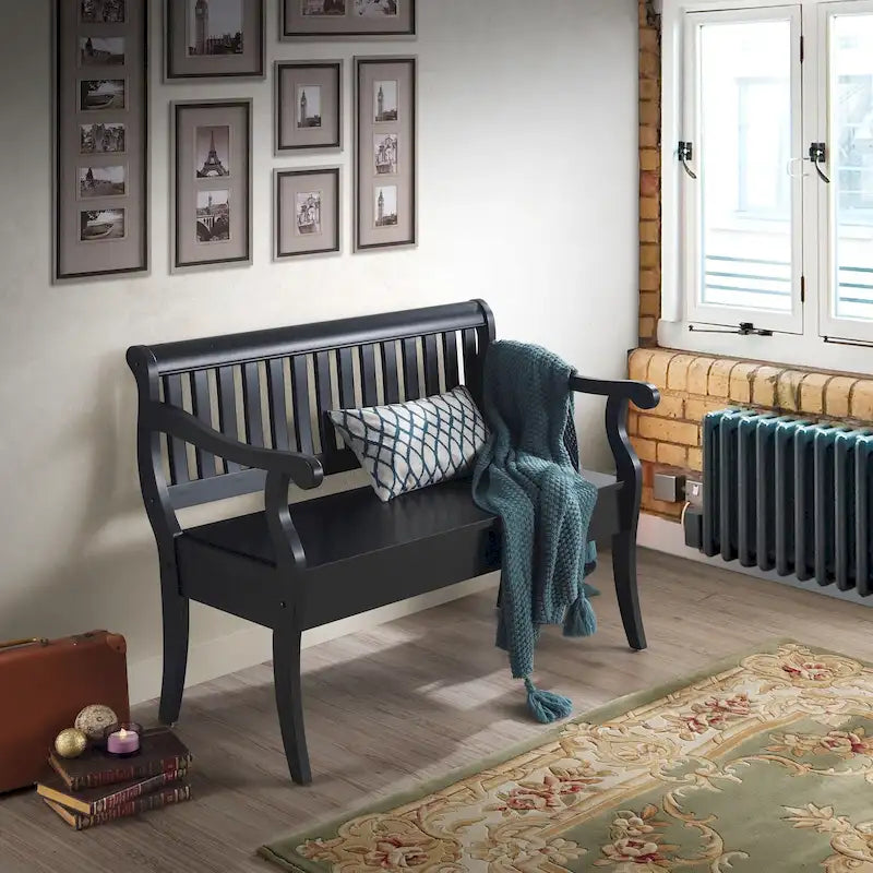 Banc de rangement pour balcon