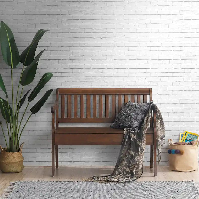Banc de rangement pour balcon
