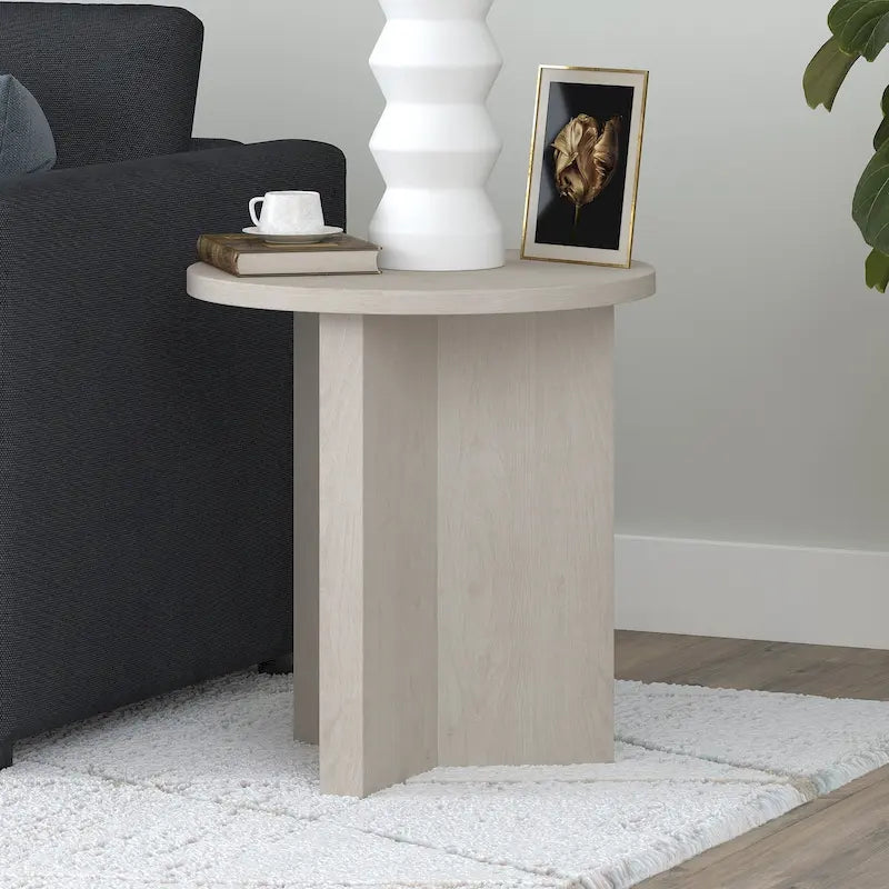 Table d'appoint ronde de 50 cm de large