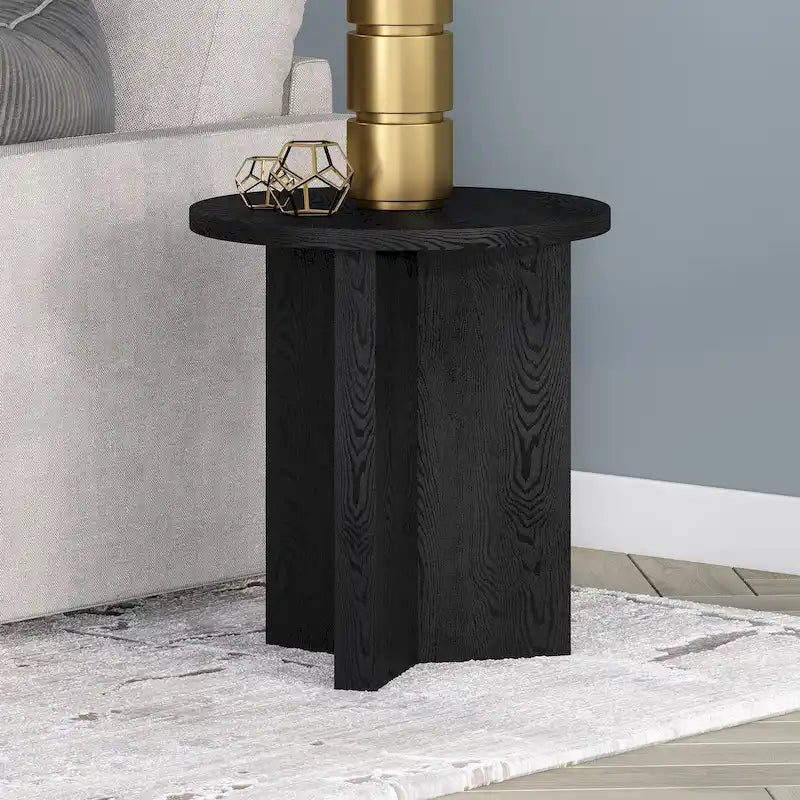 Table d'appoint ronde de 50 cm de large