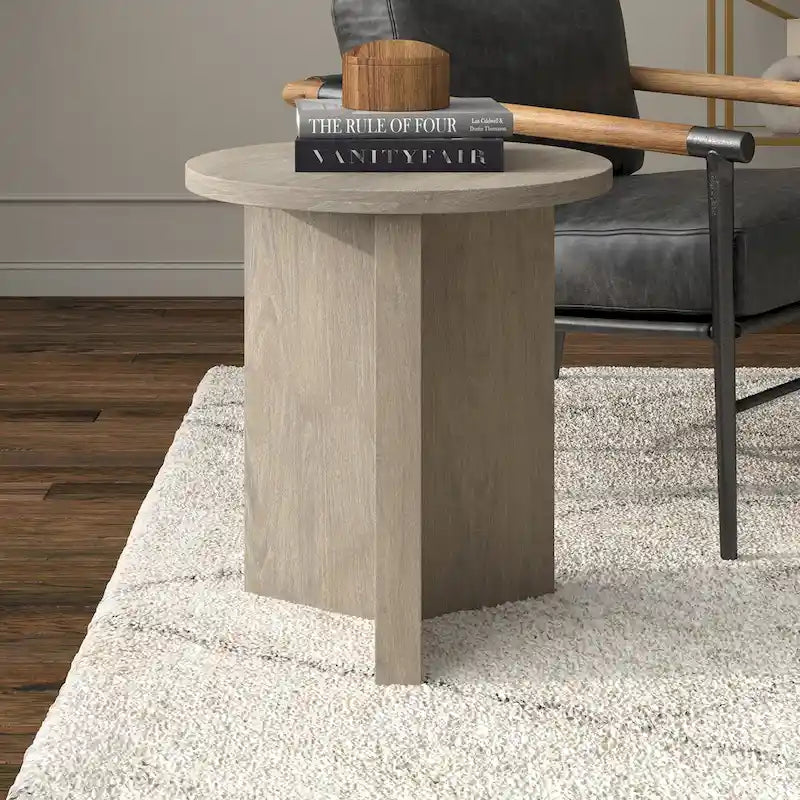 Table d'appoint ronde de 50 cm de large