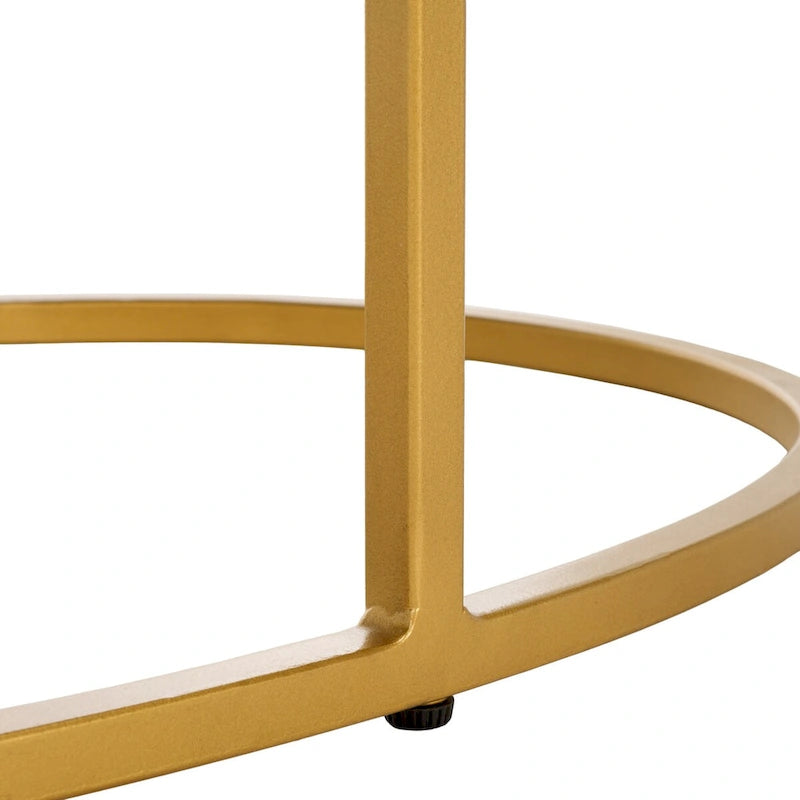 Table basse en marbre (assemblée - 39Lx21Px18H)