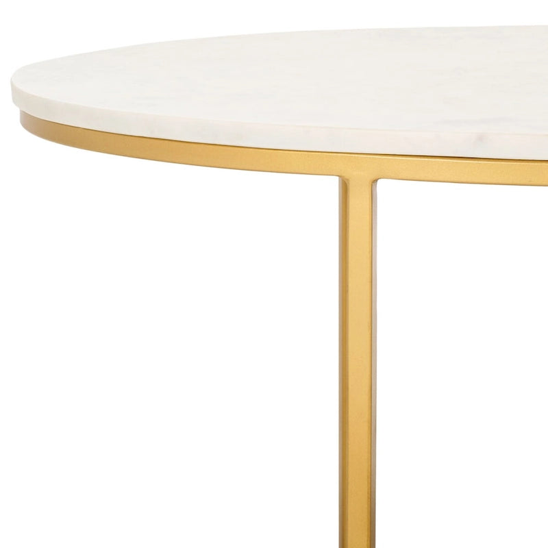 Table basse en marbre (assemblée - 39Lx21Px18H)