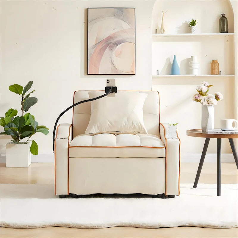 Fauteuil-lit convertible réglable