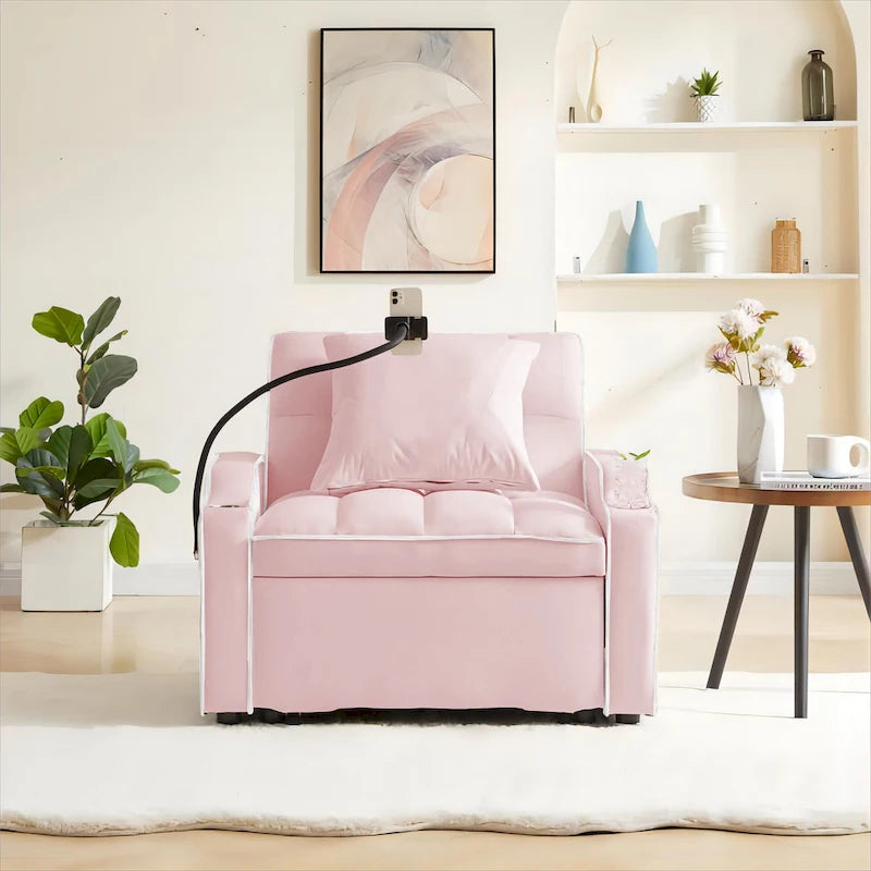 Fauteuil-lit convertible réglable