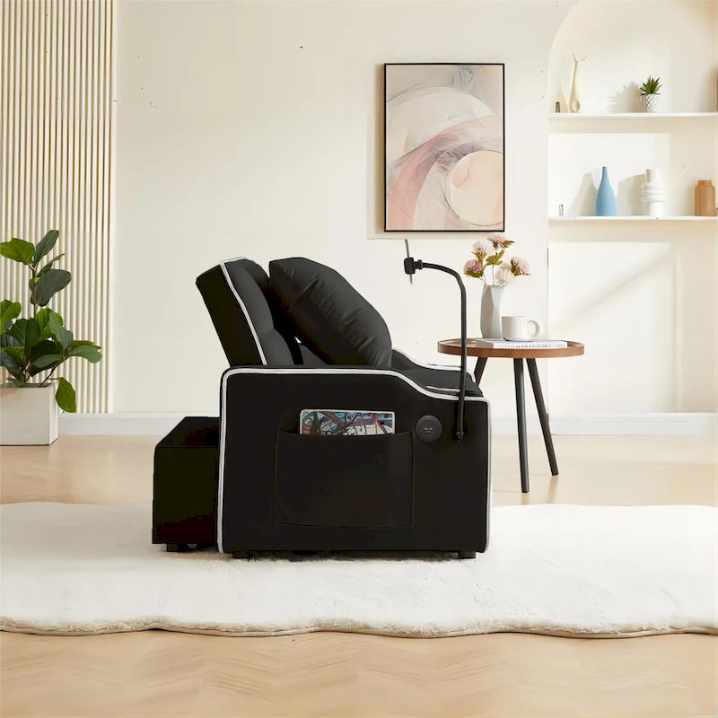 Fauteuil-lit convertible réglable