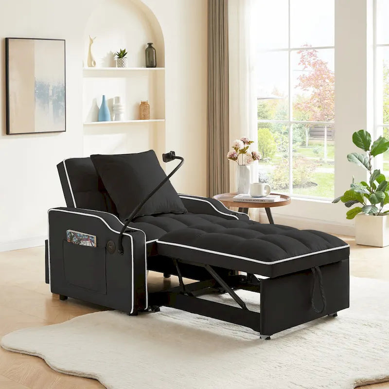 Fauteuil-lit convertible réglable