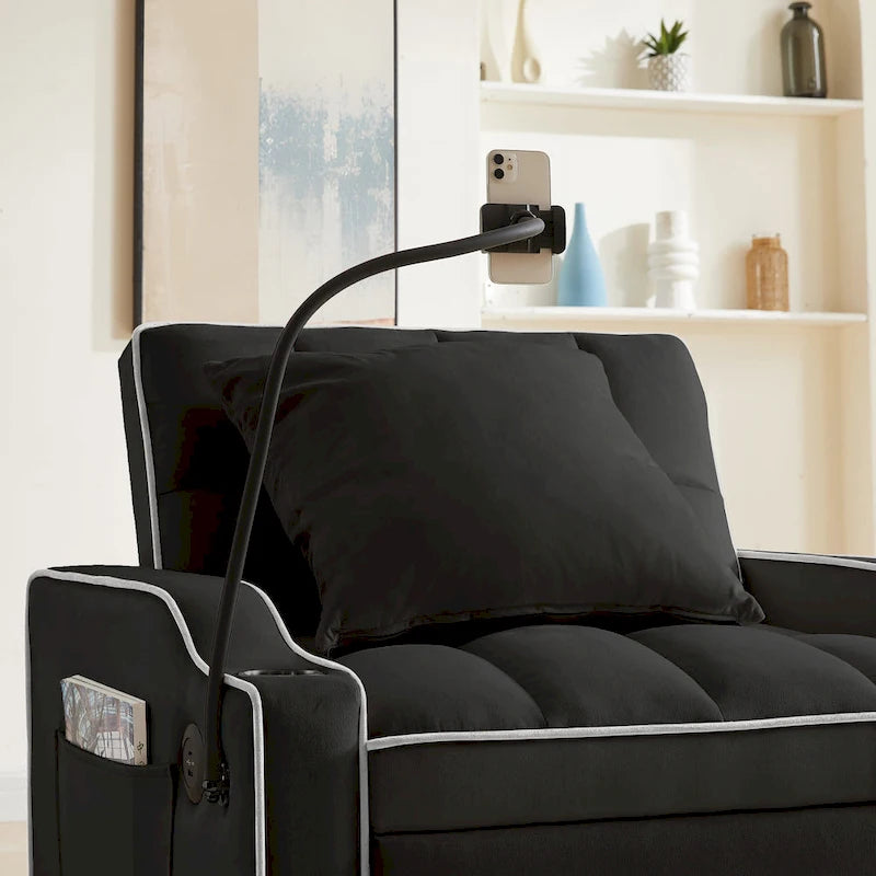 Fauteuil-lit convertible réglable
