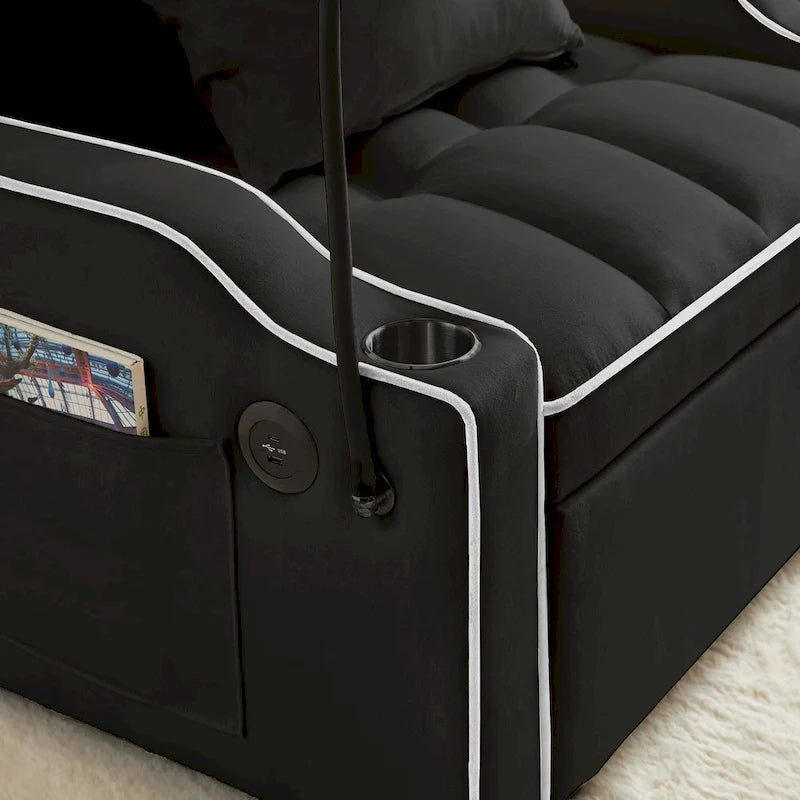 Fauteuil-lit convertible réglable
