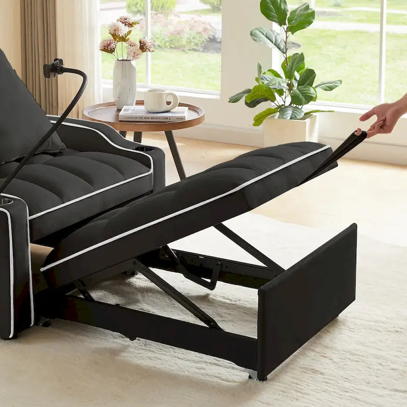 Fauteuil-lit convertible réglable