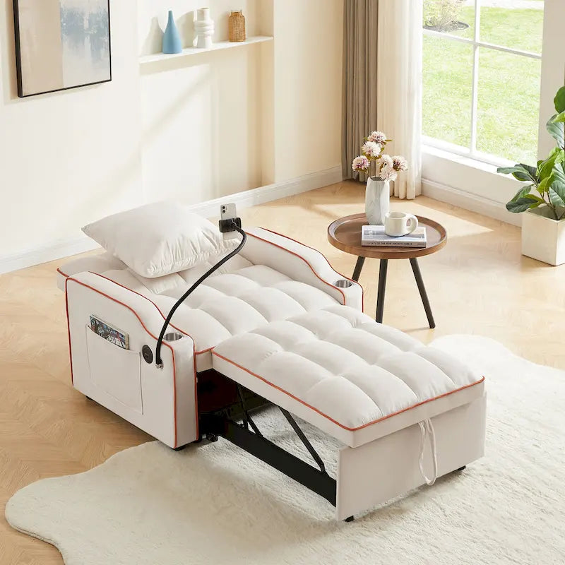Fauteuil-lit convertible réglable