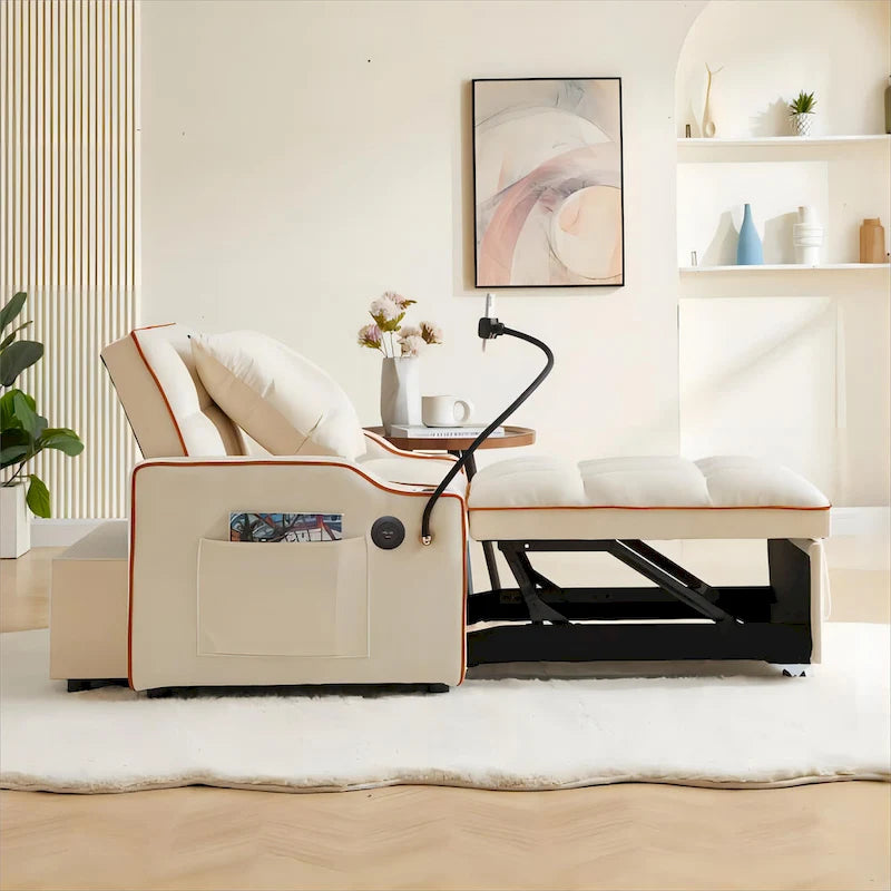 Fauteuil-lit convertible réglable