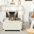 Table basse de ferme avec rangement pour salon