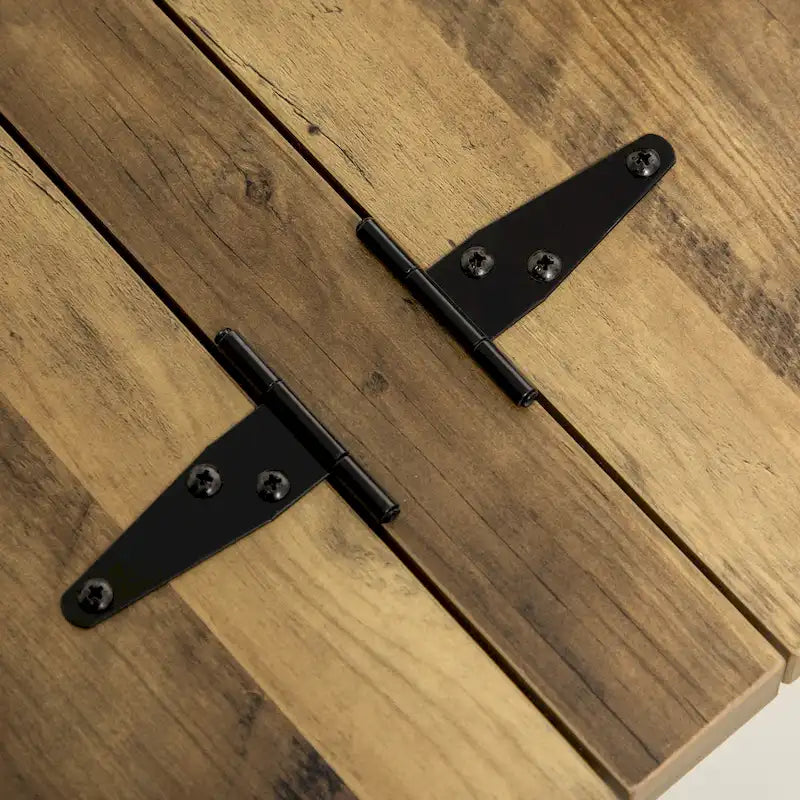 Table basse de ferme avec rangement pour salon
